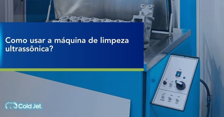 Como usar a máquina de limpeza ultrassônica?