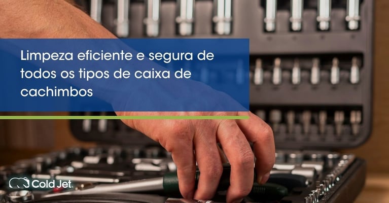 Limpeza eficiente e segura de todos os tipos de caixa de cachimbos