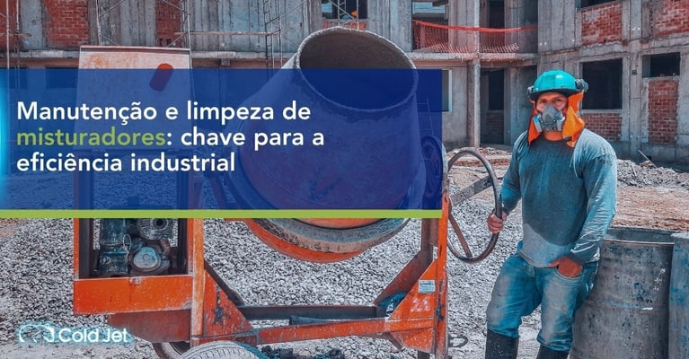 Manutenção e limpeza de misturadores industriais