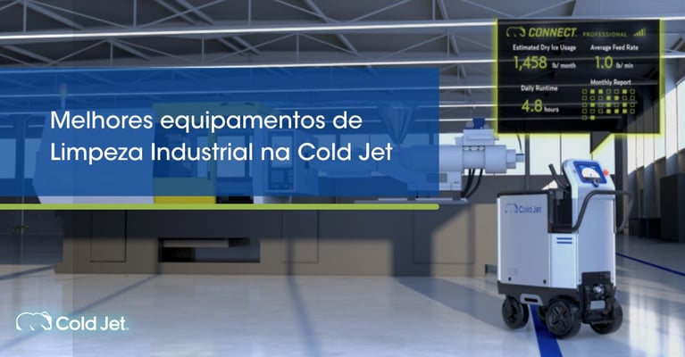 Melhores equipamentos de Limpeza Industrial na Cold Jet