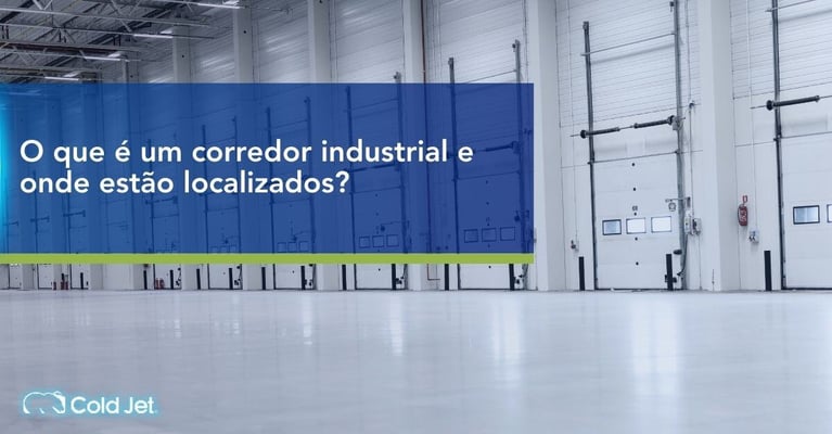 O que é um corredor industrial e onde estão localizados?