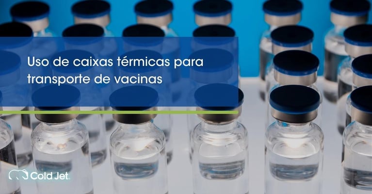 Uso de caixas térmicas para transporte de vacinas